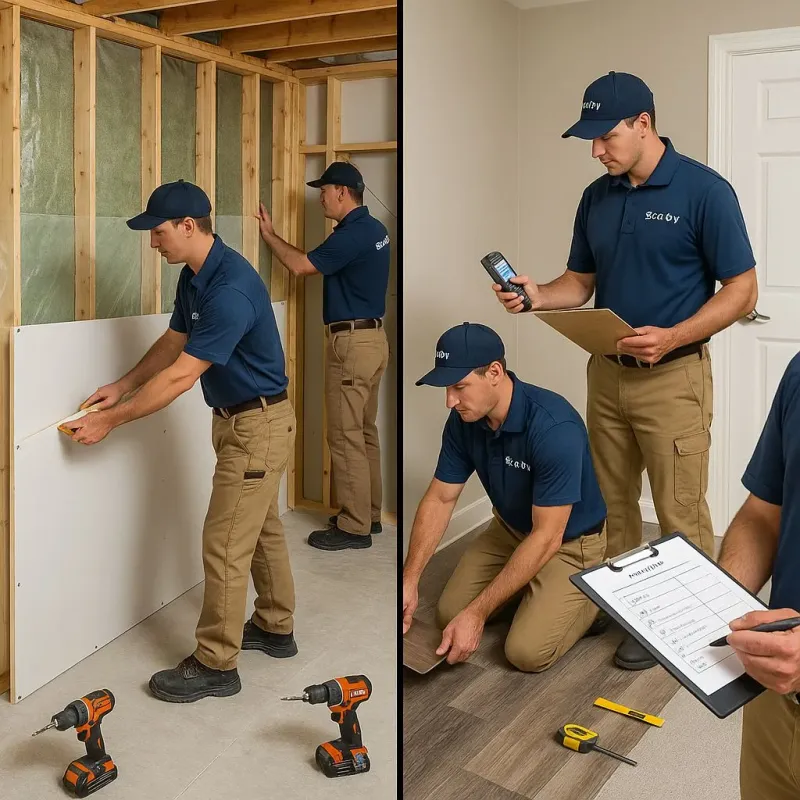 Repairs and Reconstruction process in McAllen, TX